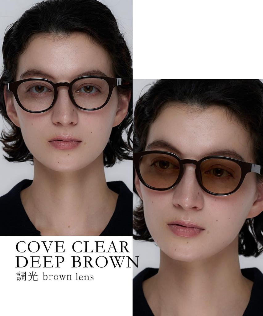 Sunglasses COVE CLEAR tortoise brown FREE [jugaad14] [Jugaad Fourteen] C.BRN8 123501196C.BRN8FREE