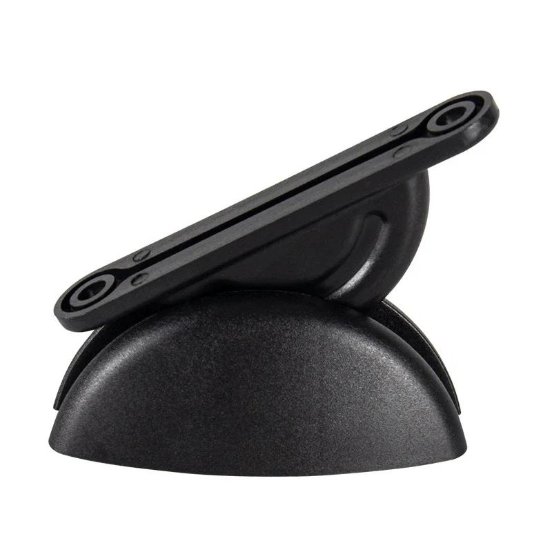 Butée de porte clip noir/blanc Rétenteur à ventouse de porte de cabine Attrape-fermoir Accessoires modifiés pour caravane Camping-car Bateau Camping-car