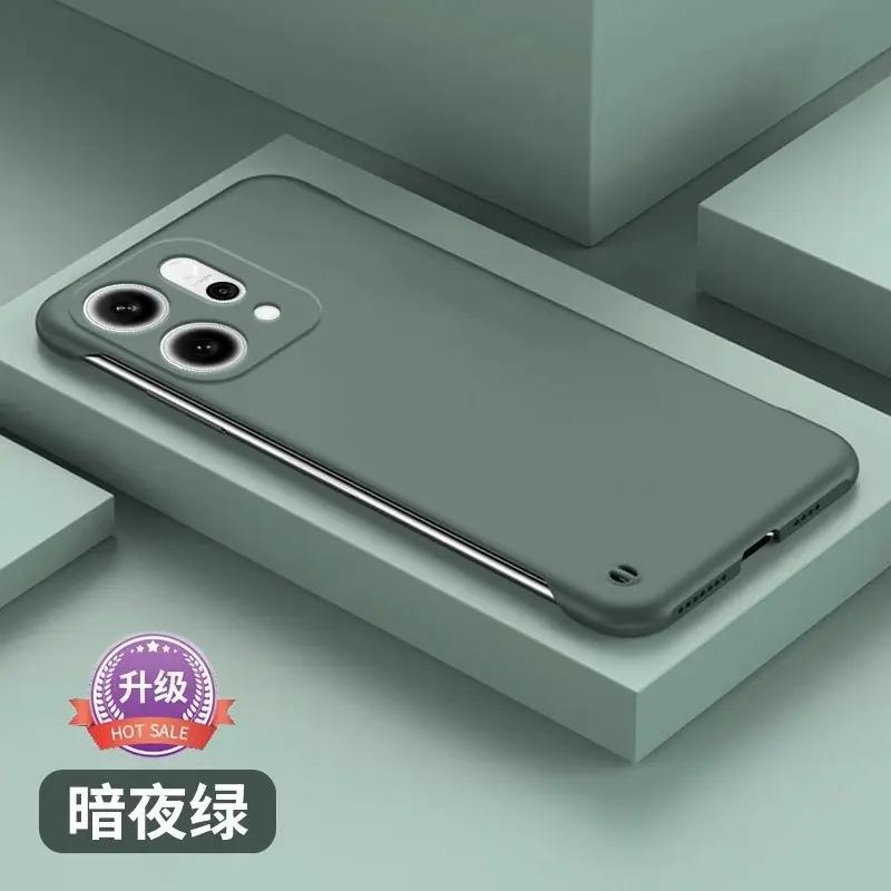 Applicable To Opporeno11pro Mobile Phone Case, Liquid Borderless Reno11 Anti-drop Case, Advanced Sense Hard Por.
