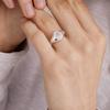 (SILVER925) Moonstone Oval Ring CR1814
