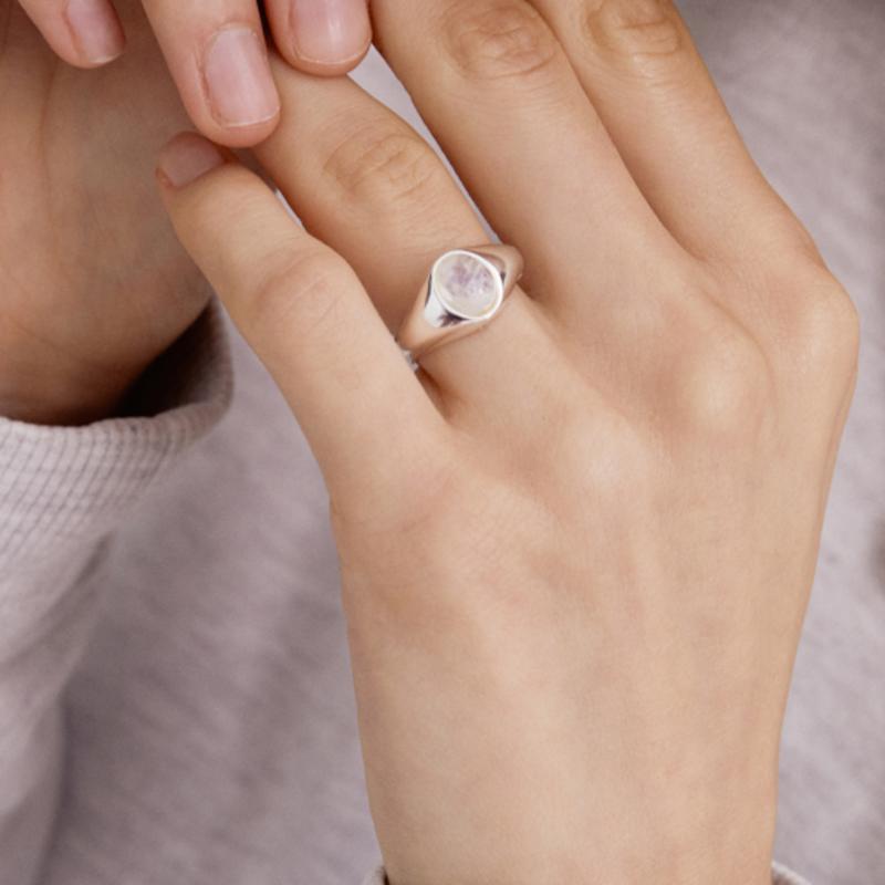 

TATIANA (SILVER925) Moonstone Oval ring CR1814 No. 13