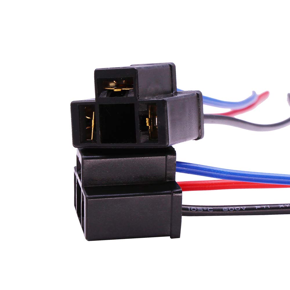 YUNPICAR H4 Headlight Coupler Cable Female Replacement/processing/addition Etc. Waterproof Socket