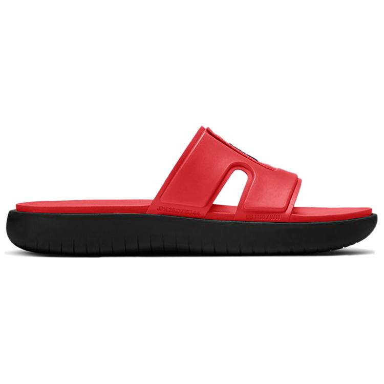 Klapki Casualowe Air Jordan Hydro 8 Colorblock Czerwono-Czarne 'Red Black' CD2803-604