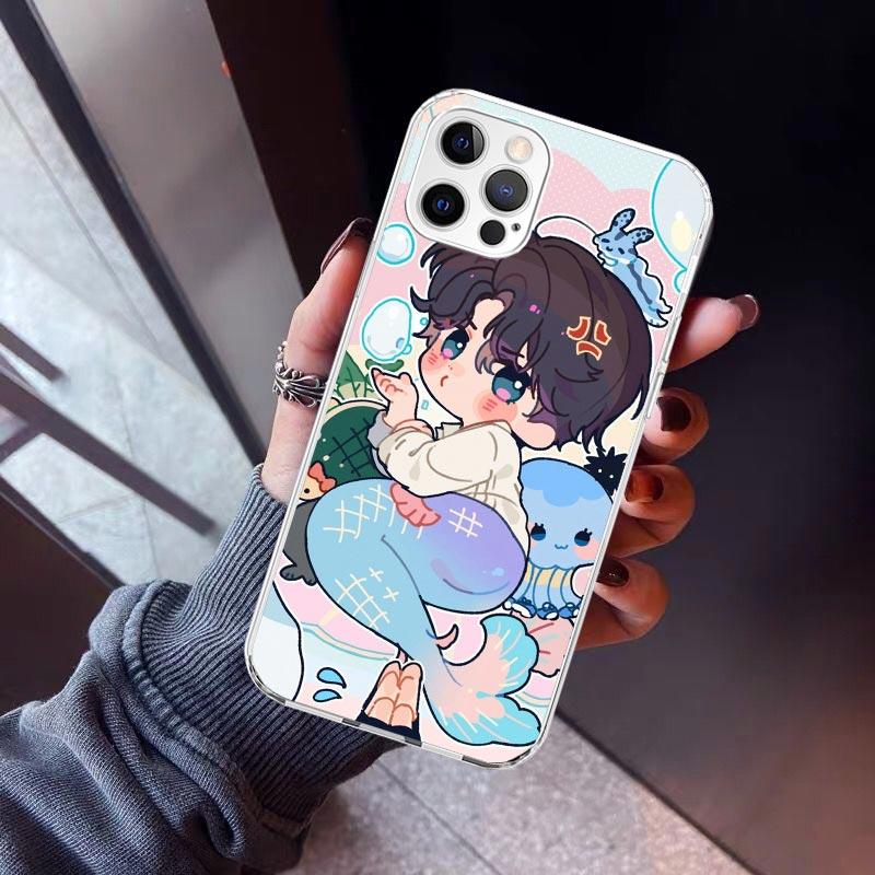 Love And Deepspace Cute Phone Case For iPhone 17 Air 11 13 Mini 14 15 Plus 16 12 Pro Max 16E SE 7 8 Pattern Soft TPU Back Cover
