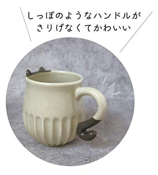 Decore Corporation Shinogineko Mug Hachi D12 Size Approx. W8.5 H9.6 MG-61624