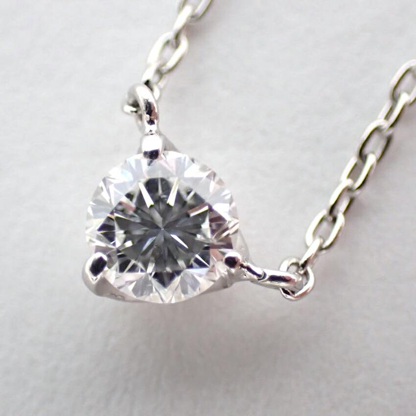 [Used] Pt900/850/Diamond/Pendant/Necklace/g521-34