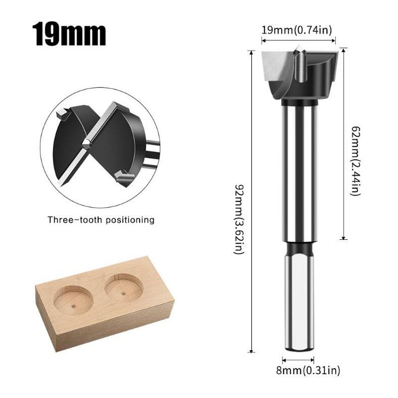 Forstner Woodworking Tools Hinge Boring Drill Bit Hole Saw Cutter Tungsten Carbide Cutter