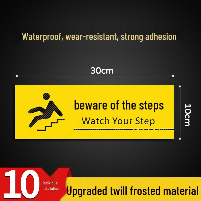 Självlysande Nödutgångsskylt Klistermärke - Ingen Elektricitet Behövs