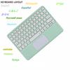 Bluetooth Wireless Keyboard With Touchpad Hebrew Spanish Korean For iPad Pro Air for Huawei Android Windows Tablet