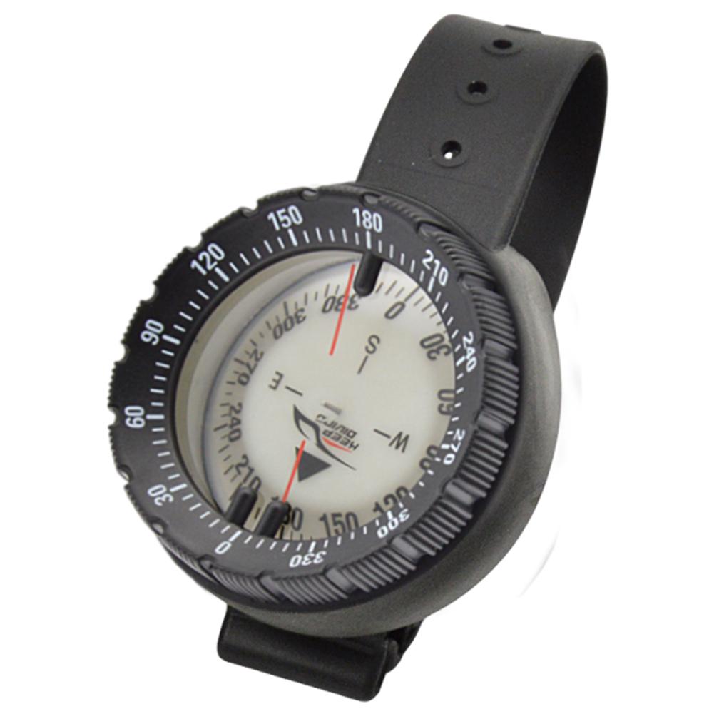 

Navigation Compass Lightweight Luminous Underwater Compass Portable Wristwatch Balanced Type Compass for Diving Swimming