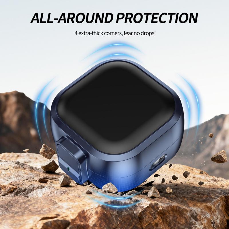 Für Samsung Galaxy Buds 4 Pro Hülle mit Schloss Schutzhülle Hybrid Hülle