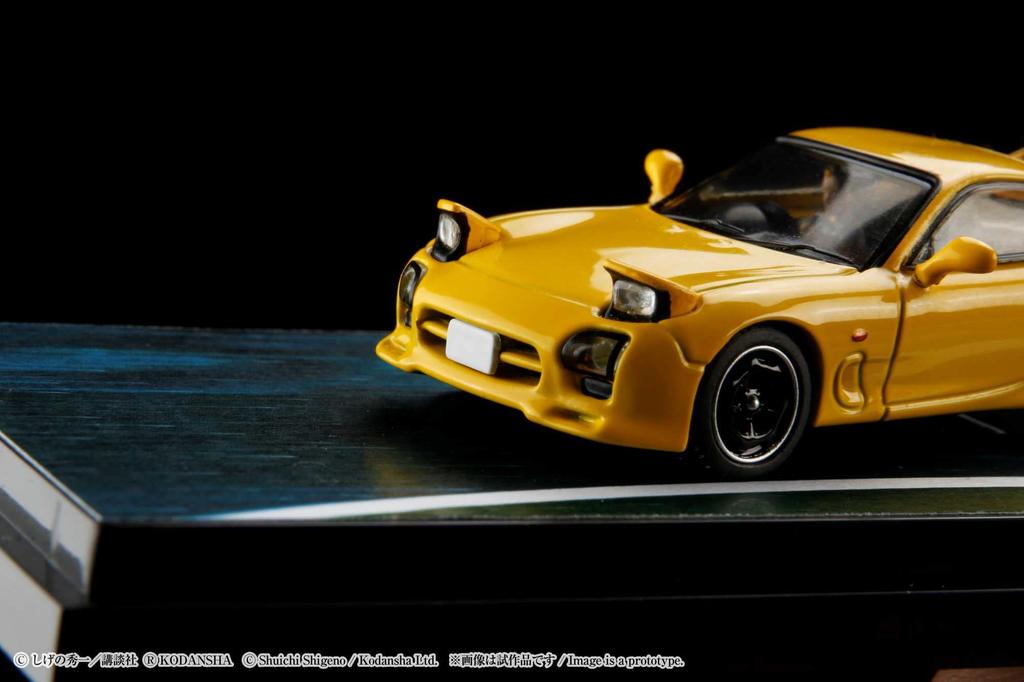 Mazda Project Takahashi 1/64 RX-7 (FD3S) D/Keisuke (Diorama Set)
