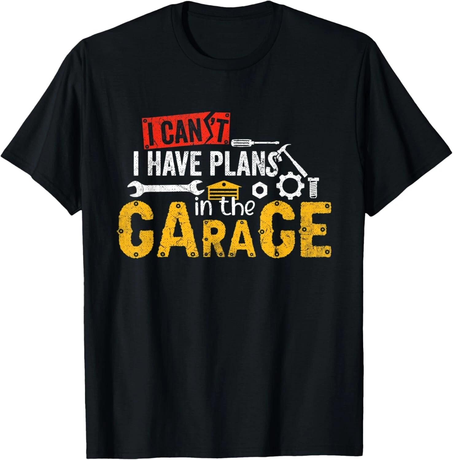 I Cant s I Have Plans In The Carace Funny Tee Gift Unisex T-Shirt S