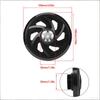 Engine Cooling Fan Cover CNC Design Lightweight Motorbike Temperature Accessory for Motorcycle Cooling Upgrade
