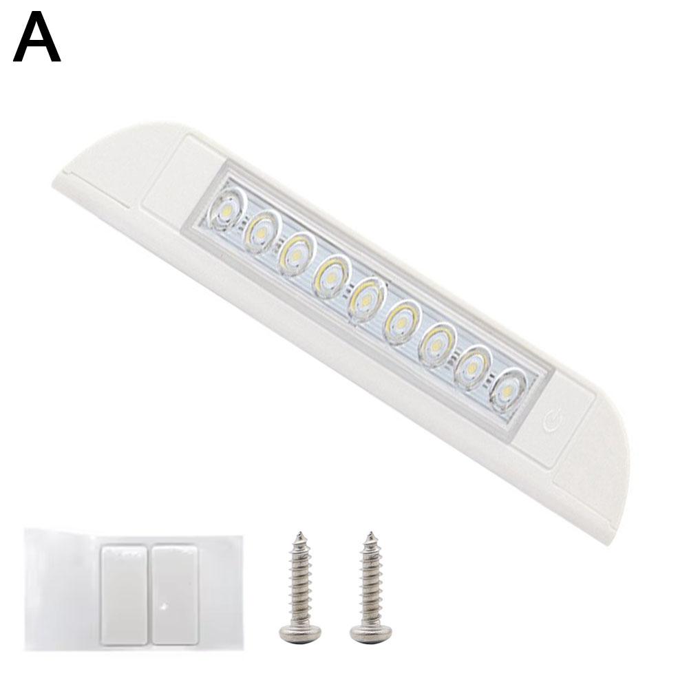 RV Yacht Indoor Ceiling Light for RV Interior Wall Lamps 12V Outdoor Camping Light Light Bar 6000K LED Awning Spot Light F7P9