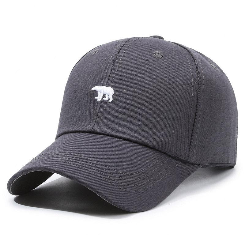 Baseball Cap Children's New Fashion Big Brim Show Thin Face Small Peaked Cap Men.