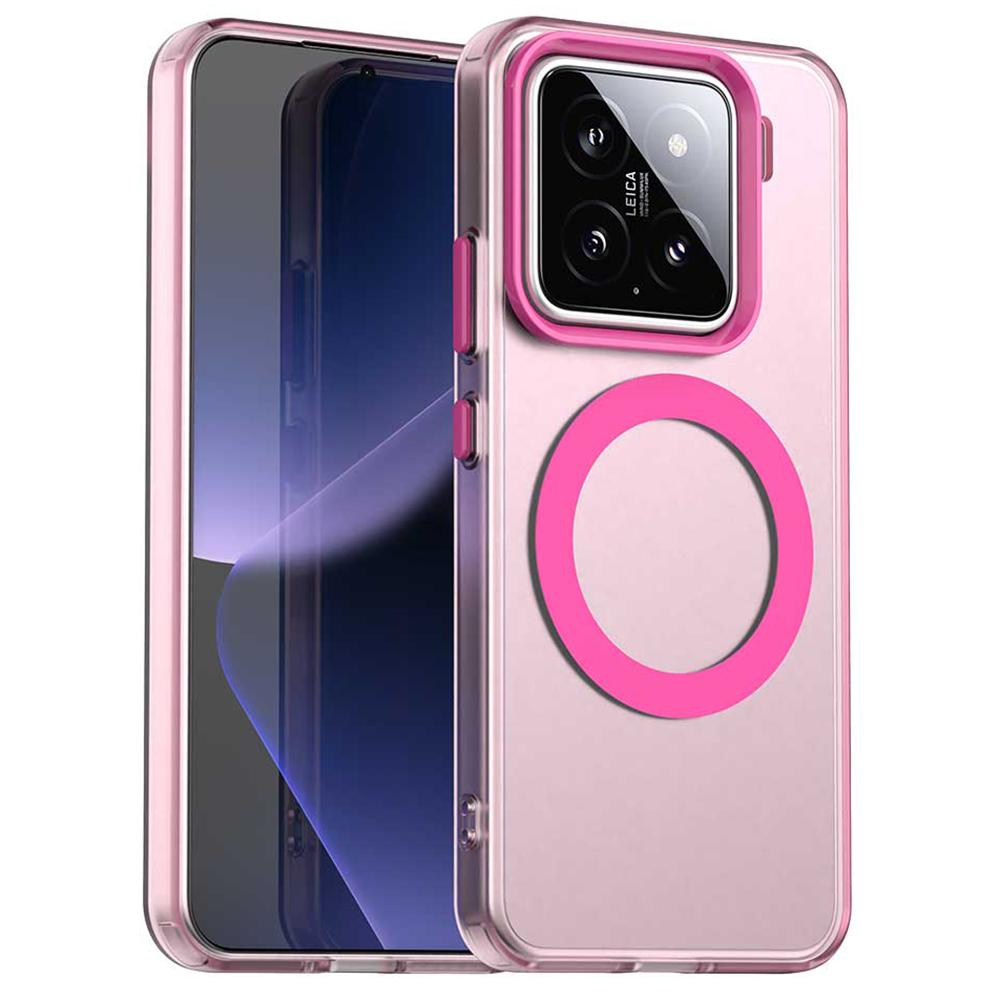 Für Xiaomi 15 Hülle Kompatibel mit MagSafe PC+TPU+PET Anti-Drop Handyhülle