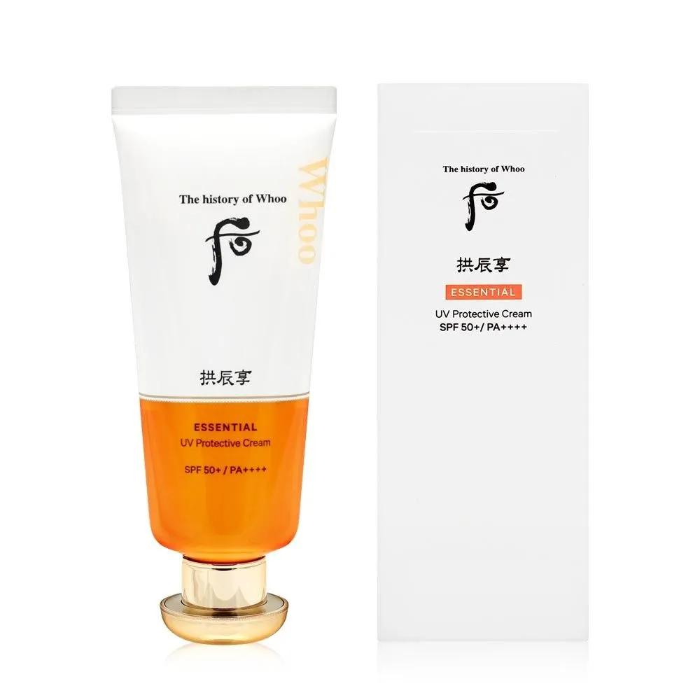 THE WHOO Gongjinhyang Jinhaeyun Herbal Sun Cream 60ml / Essential Moisturizing Sun Cream