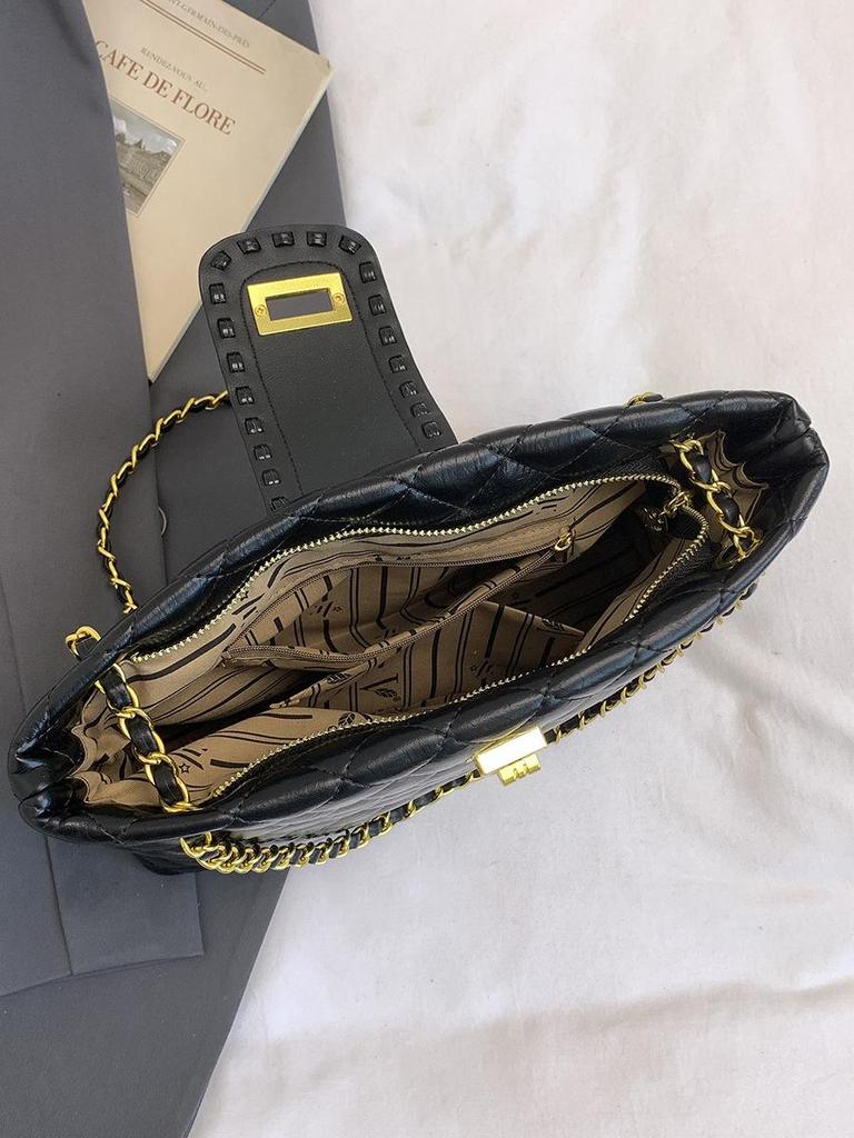 2025 Herbst Damenmode Vielseitige Umhänge- und Handtasche mit großem Fassungsvermögen