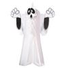 Decorative Ghosts for Halloween Night 3D Honeycomb Paper Flying Ghost Hanging Decoration Party Indoor Ghostly Origami Decorations Outdoor Home Decor,