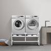 Washing Machine Stand Pedestal 48.5x25 Inch 590LB with Double Tray