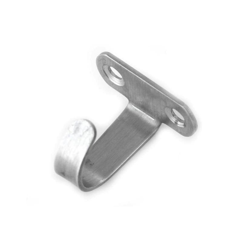 5Pcs Stainless Steel Screw Mounted Ceiling Hooks, Under-Shelf Towel, Heavy Duty Hanger For Bathroom Cabinet Garage