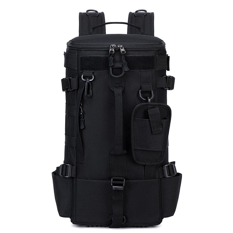 

Tactical Fishing Backpack Tackle Bag With Rod Holders Fish Equipment Storage Molle Camping Hiking Outdoor Multifunctional Bag