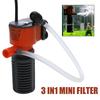 Mini-Pumpe Aquarium-Filter für Schwammfilterung Wasser Luft 3 Belüftungsbehälter Erhöhen Filterung Fi Q7A7
