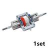MOC Self-Locking Bricks Technical Parts Framed Differential Gear 65413 65414 Gearbox Building Blocks Cars Steering Chassis Toys