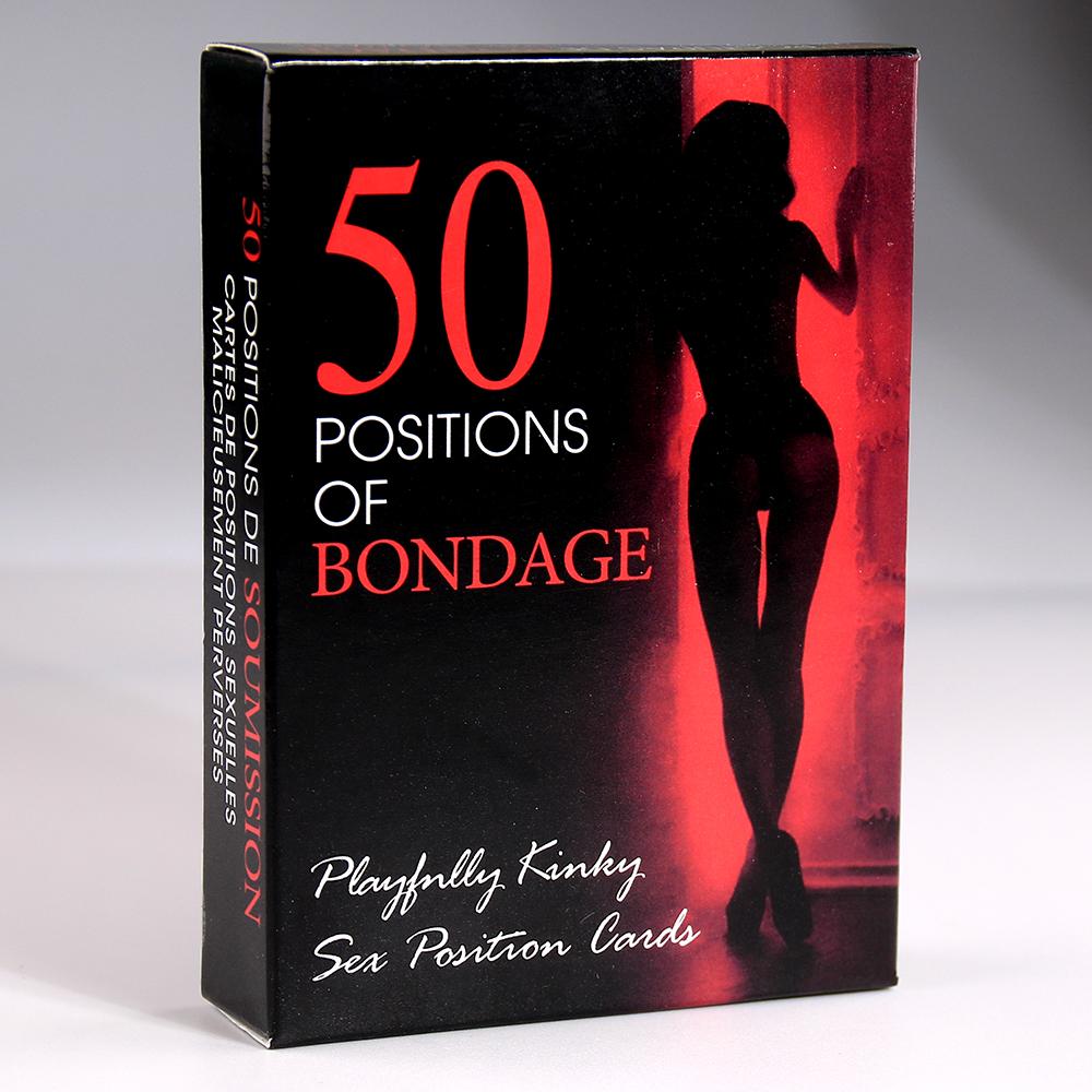 Sexy 50 Position Sex Papier Tarot Karten Erwachsene Spiele Party Schreibtisch Spielen Requisiten Erotische Produkte Sex Spielzeug für Paare flirten