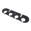 Microphone Tray Mic Holder Cable Management Metal Microphone Stand Mount 36mm Holes Diameter for Wired Wireless Mics