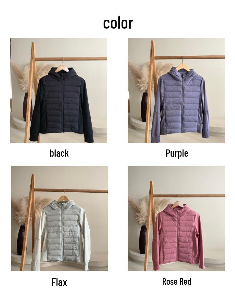 Lu Style Waterproof Lightweight Slim-Fit Down Jacket