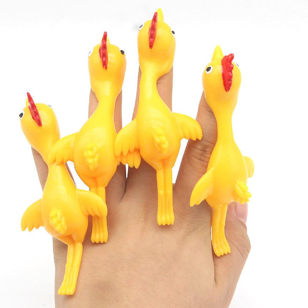 Throwing Turkey Trick Fun Toy Throwing Chicken Sticky Finger Slips Chicken New And Unique