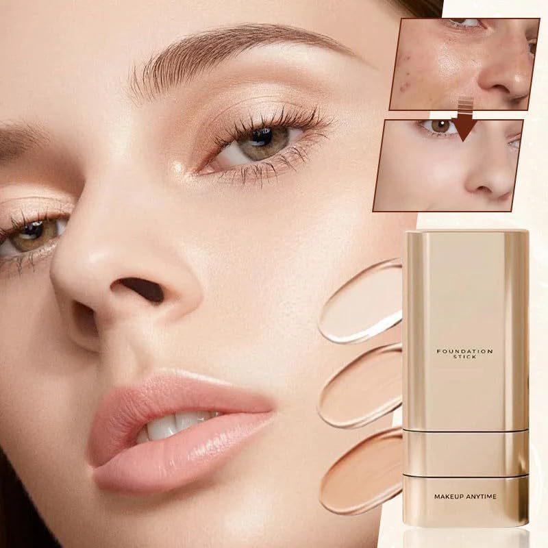 Foundation Stick Natural Concealer Long Lasting No Makeup Falling Eraser Cream Brighten Dull Skin Tone