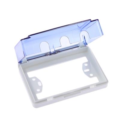 Wall-mounted Switch Protective Cover Plastic Self-Adhesive Protection Socket 118 Type Splash-Proof Box Wall