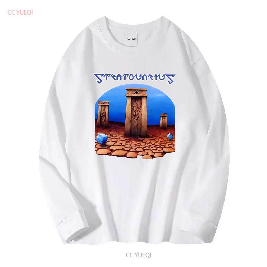 Stratovarius kapela turné grafické tričko s krátkým rukávem černé pánské dámské S 5XL KTV8539 vintage Prané Všestranné Unisex Stylové