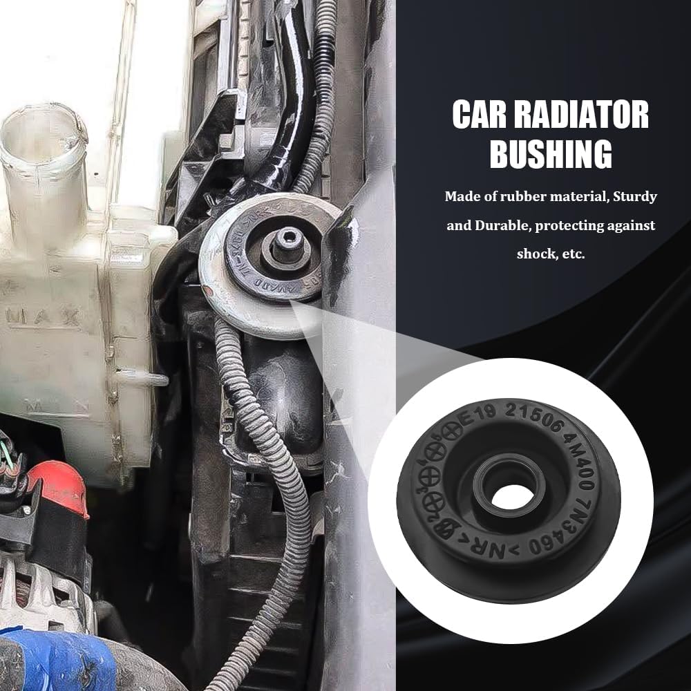 4PCS Car Radiator Mount Bushing, Automotive Radiator Parts, Rubber Radiator Bracket, Car Accessories Fit For Altima Murano Pathfinder Quest Rogue,