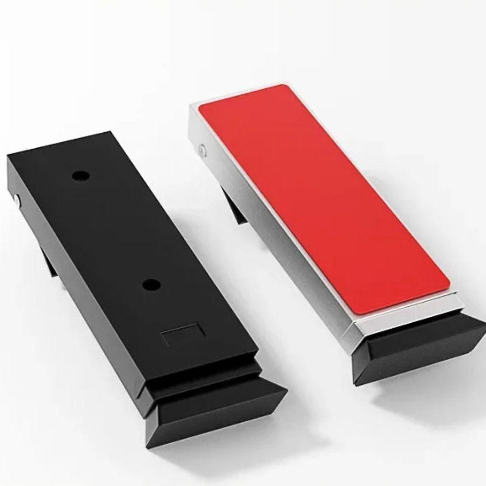 No Drilling Flip Door Stopper Self Adhesive Folding Foot Pedal Door Positioner  Home