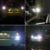 4Pcs 6000K White 1157 50SMD Tail Brake LED Lights Bulb BAY15D 12V