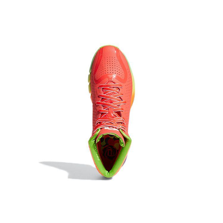 Adidas D Rose 4 Restomod Solar Red Rainbow Men Sneakers Multi-Color FX5014