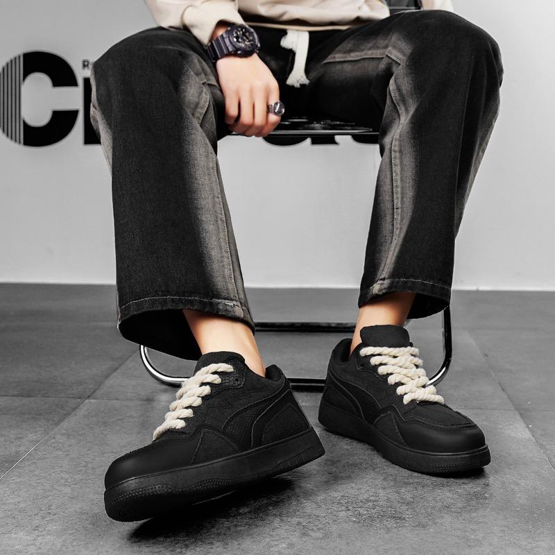 Fashion 2024 Spring and Autumn New Casual Fashion Trend Men's Outdoor Cloth Shoes Sneakers Board Shoes Casual Breathable Men's Shoes