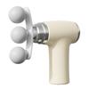 9-Head Silent Mini Fascia Gun: Multi-Functional Muscle Massager for Men & Women, Neck & Body Relaxation.