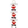 Merry Christmas Decor Santa Claus Climbing on Rope Wall Hanging Ornament Props Christmas Tree Decoration Items