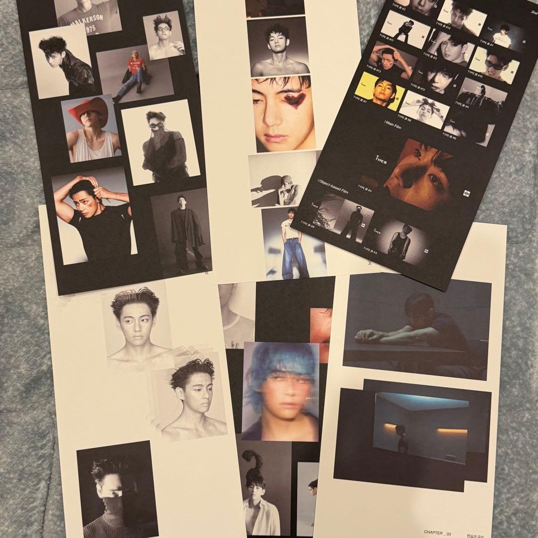 [USED] BTS V (Taehyung) Korea Limited Edition TYPE Non-Photo Exhibition Pamphlet BTS