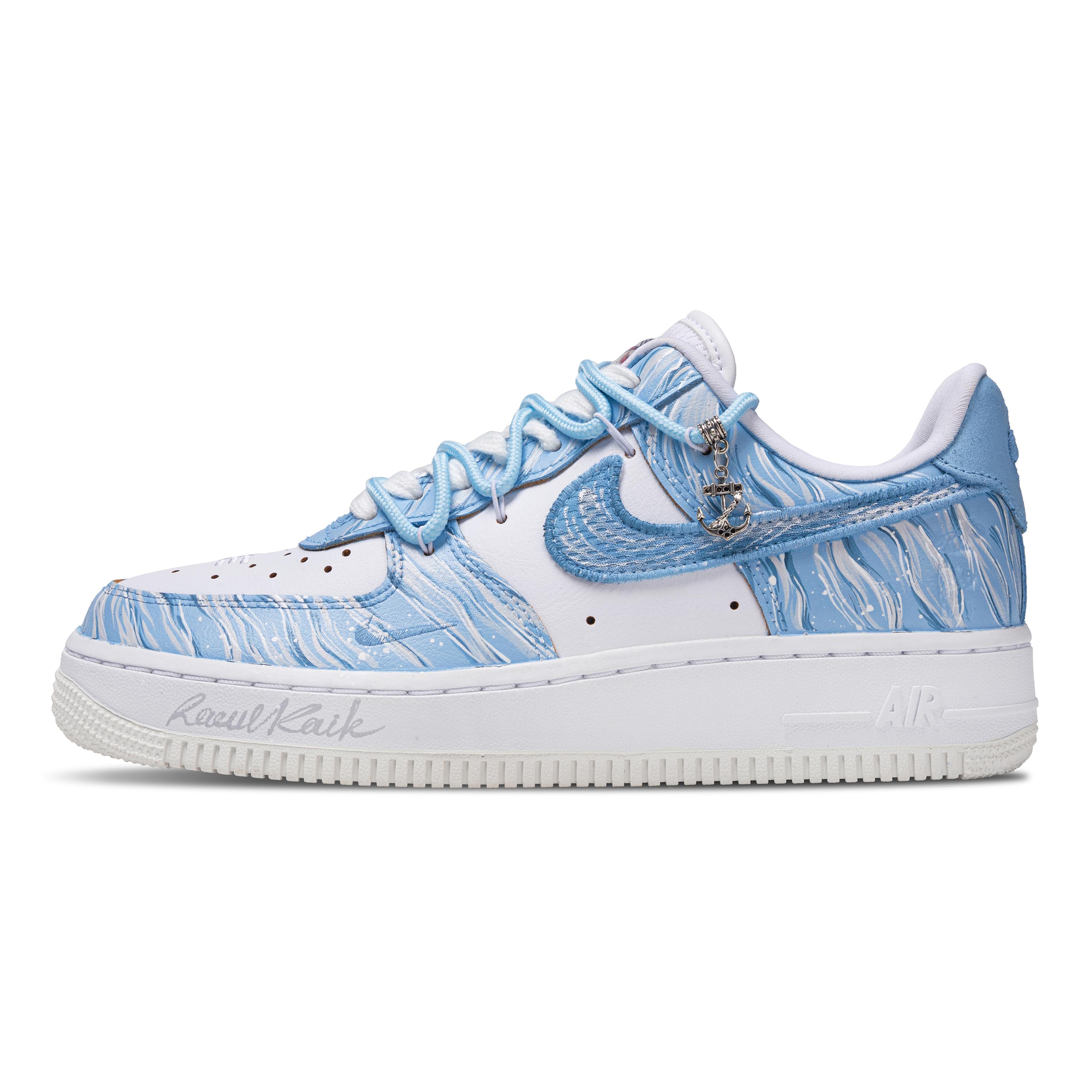 

Nike Air Force 1 Shadow Among Flowers Low top Skateboard Shoes Women s Blue White HF5716-111(Team691-) 37.5