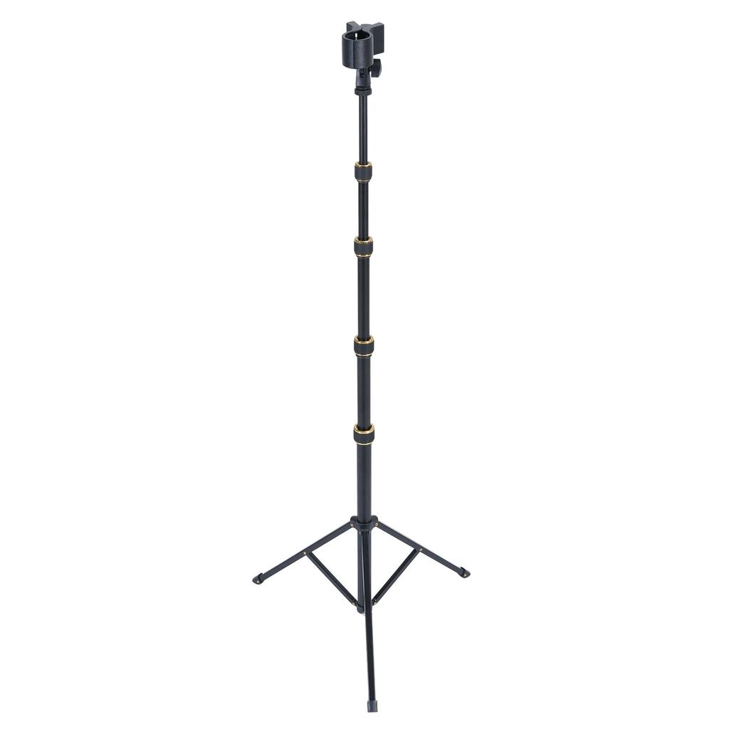 Hair Dryer Stand 23.62-76.77 Inch Adjustable Floor Blow Dryer Holder with Tripod Clip Bag for Salons Home Use