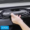 Carbon Fiber Door Handle Cover Trim For -2025 Toyota Sienna Accessories