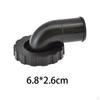 BC Airway Hose Connector, Pipe Elbow Diving Accessories, Lightweight Compact,