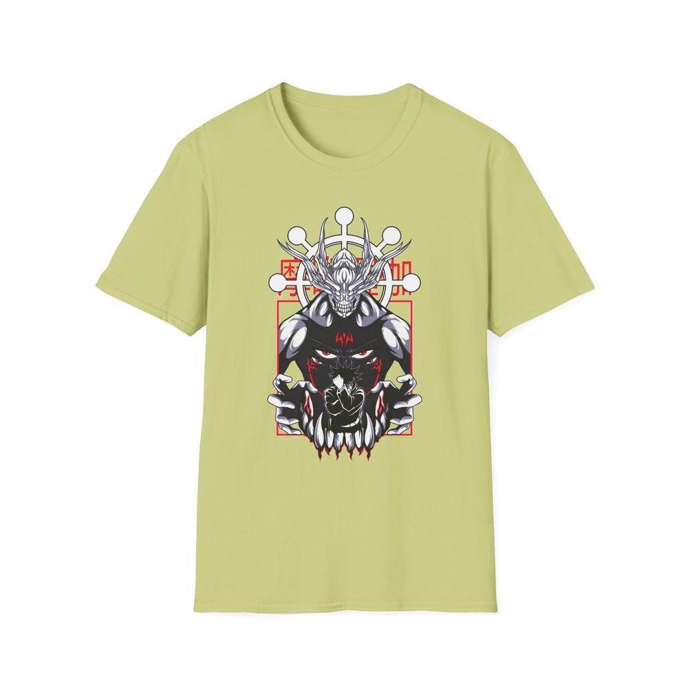 Jjk Unisex Jl Anime TShirt Softstyle Fishiguro Vs Hinami S