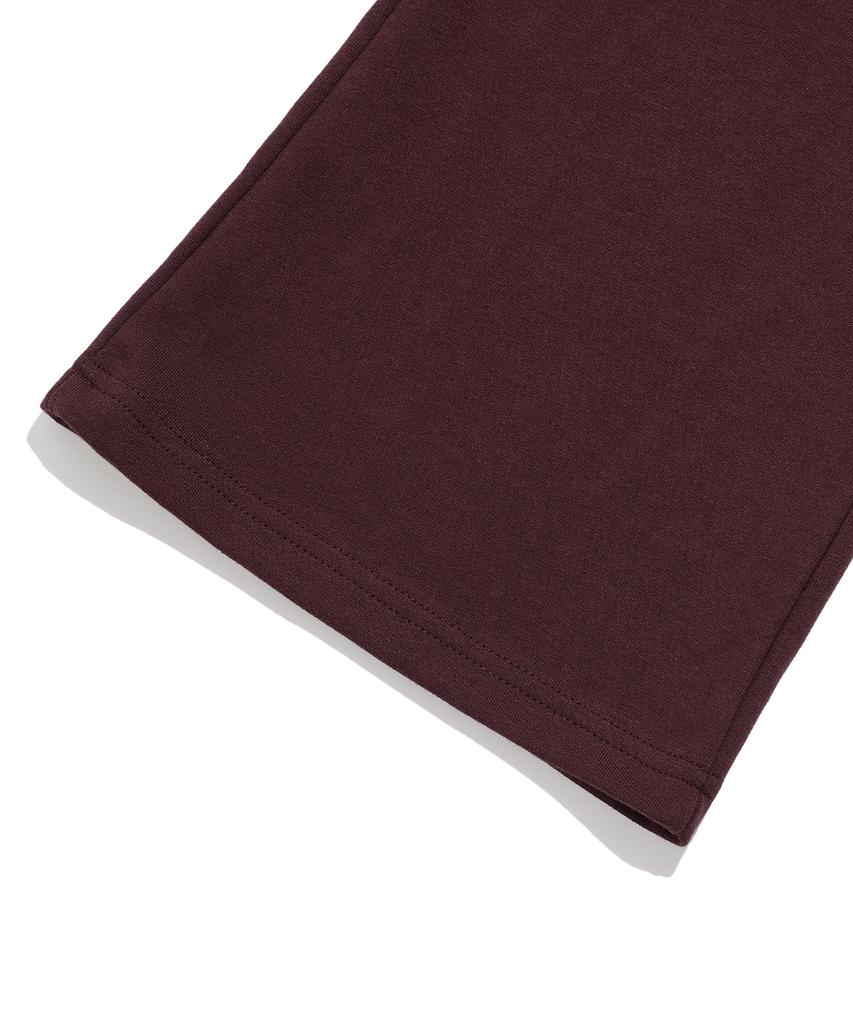 NICEGHOSTCLUB Logo Sweat Layered Pants_Burgundy(Ng2Dfupa91A)
